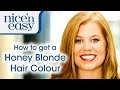 How To Get A Natural Looking Honey Blonde Hair Colour Nice N Easy