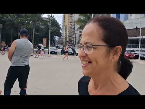 PRAIA DA BIQUINHA EM SÃO VICENTE SP ÚLTIMO DOMINGO 2024