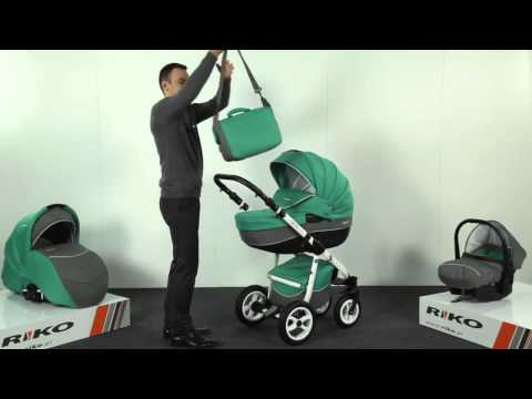 Riko Nano Alu Tech - Light 3in1 Baby Travel System