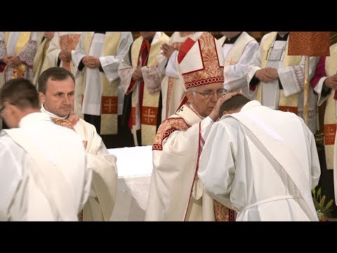 Święcenia prezbiteratu w archikatedrze częstochowskiej, 19 maja 2018