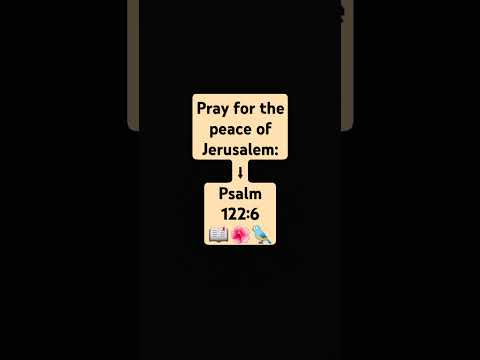 Psalm 122:6 Of David #jesus #jerusalem #israel #peace #love #prayer #bible #faith #youtubeshorts