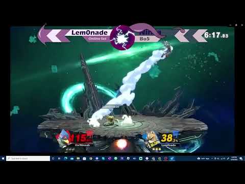 Vod Review: Ninza (Falco) vs Lem0nade (Mega Man)