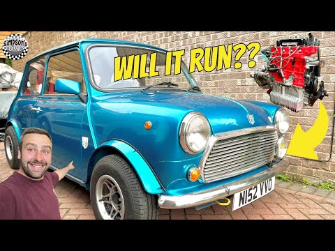 WILL IT RUN & DRIVE AFTER 14 MONTHS OFF THE ROAD - Classic Mini Sidewalk