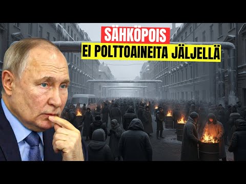 Venäjä jäätyy! Putin hylkää 145 miljoonaa ihmistä -30°C helvettiin