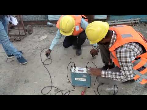 Ultrasonic Pulse Velocity Testing