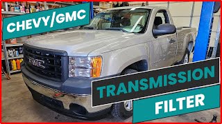 Silverado/Sierra DIY Transmission Filter Replacement - Detailed
