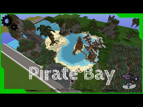 EPIC Pirate Bay Timelapse - Mind-Blowing Minecraft Transformation!
