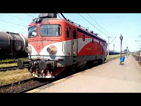 EC102 se retrage la depou. EC113 sosește in Stația Suceava cu Trenul R5732 Cacica-Suceava 28.05.2023