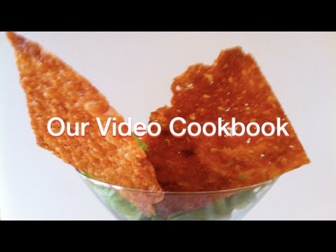 How to make Parmesan Crisp Food Decoration Recipe | Our Video Cookbook #110