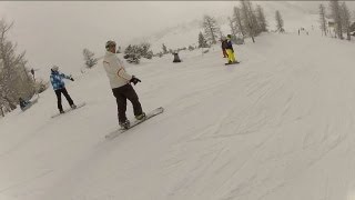 preview picture of video 'Snowboarding Hinterstoder Austrian Alps'