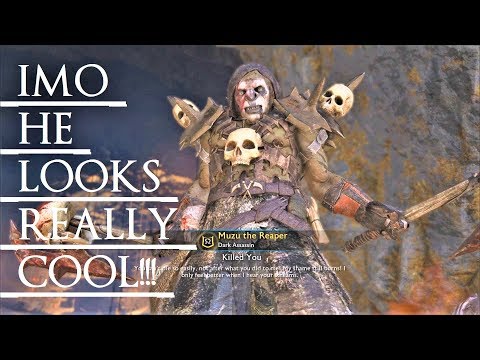 Shadow of War: Middle Earth™ Unique Orc Encounter & Quotes #159 THE REAPER URUK