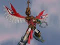 Power Ranger Fuerza Salvaje Falcon Zord Y Transformación En Isis Megazord