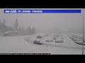 June snow falls on Cascades