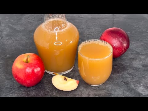 How to Make Apple Juice with a Blender | Easy Recipe!
