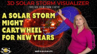 A Solar Storm Might Cartwheel for Earth on New Years | Solar Storm Forecast 30 December 2025