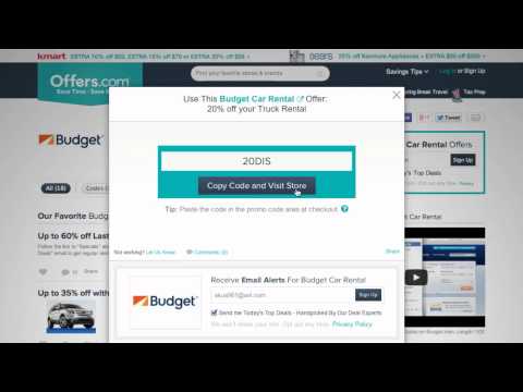 Budget Rent A Car Coupon Code 2014 -Saving Money with Offers.com