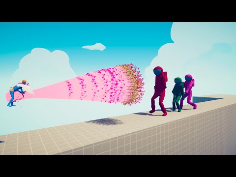 3x AMONG US GIANT vs EVERY GOD - Totally Accurate Battle Simulator | TABS