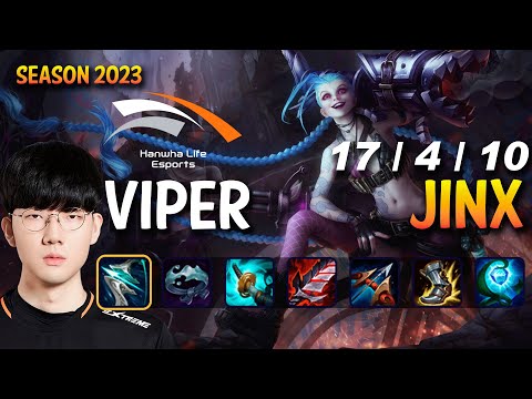 HLE Viper JINX vs XAYAH ADC - Patch 13.21 KR Ranked