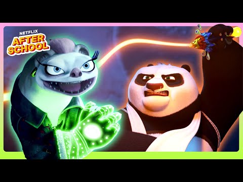 Po's Battles for Tianshang Weapons! ⚔️ Kung Fu Panda: The Dragon Knight | Netflix Family