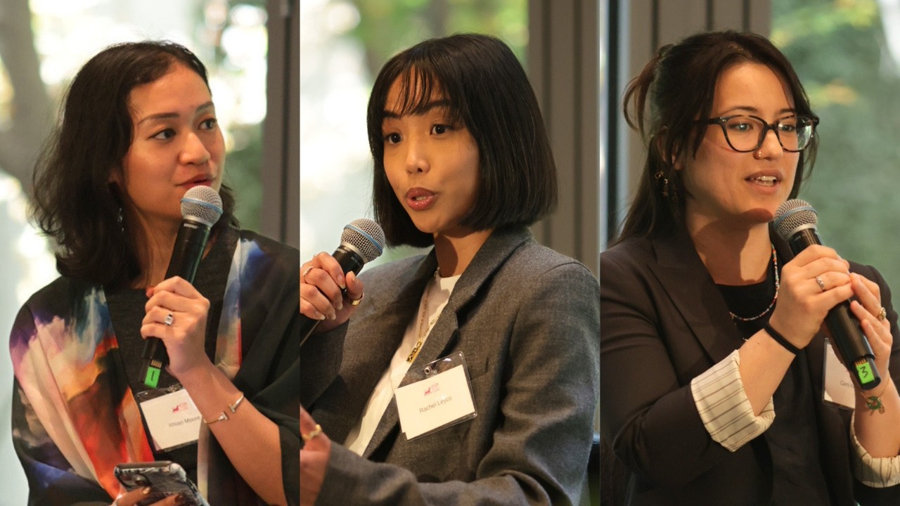 2025 Julia S. Gouw Short Film Challenge Grantees at the Fourth Annual AWE Luncheon