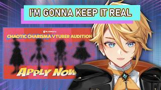 Wilson gives advice auditioning for Nijisanji