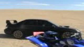 preview picture of video 'Subaru STI in Glamis'
