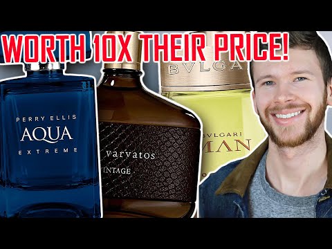 10 FRAGRANCES THAT ARE WORTH 10X THEIR DISCOUNTED PRICE - HIGH QUALITY MEN'S FRAGRANCES