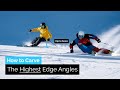 Learning How To Carve With The Highest Edge Angles Hip To Snow