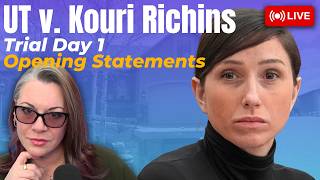 UT v. Kouri Richins - Trial Day 1 - Opening Statements, Memes, & the strangest real life cross. Ever