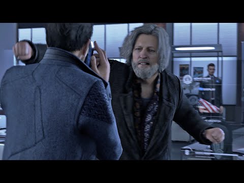 Hank vs Perkins - Hank Beats up FBI Agent Perkins | Detroit: Become Human | 4K