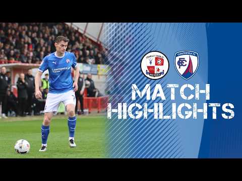 HIGHLIGHTS | Crawley Town vs Spireites