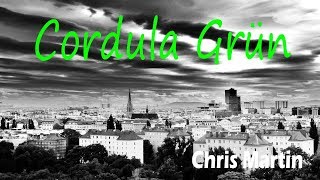 Cordula Grün  - Chris Martin