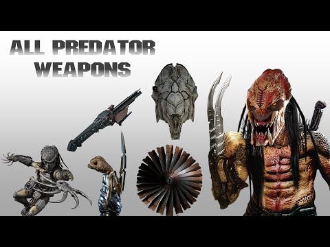 All the 30 Predator Weapons in Movies