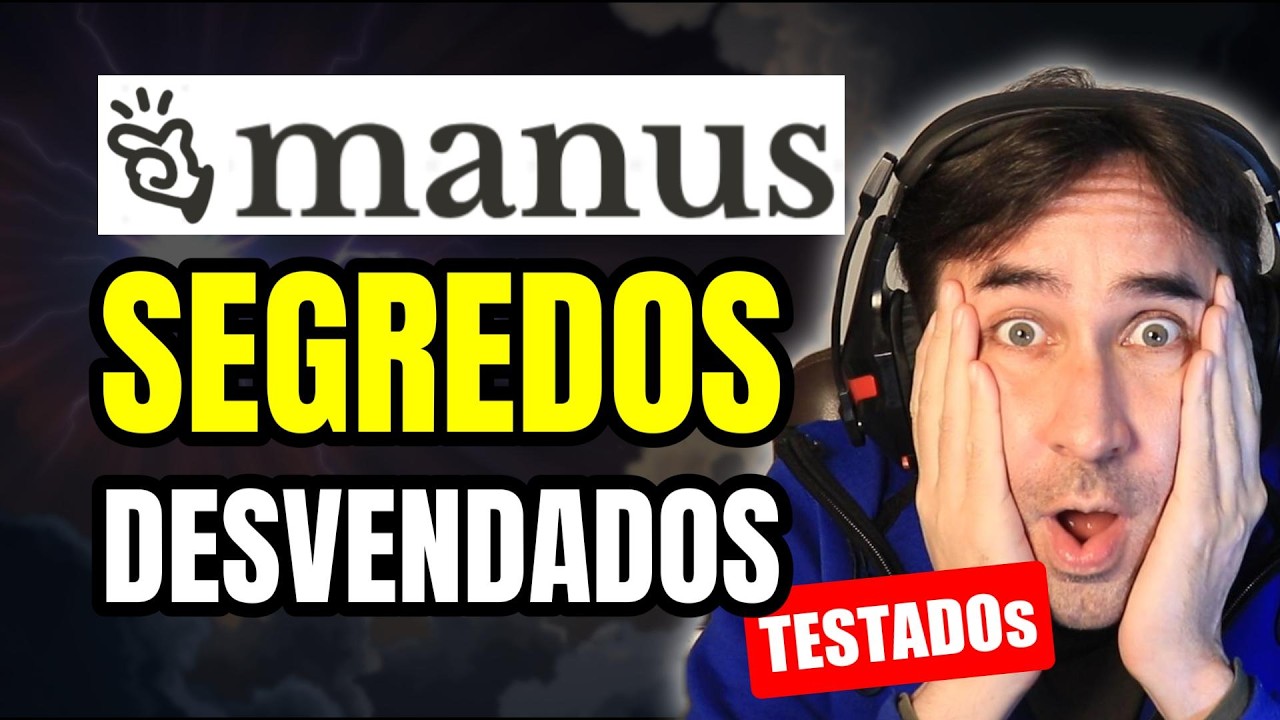 NOVO Manus Ai, Testamos O Que Tem Por Trás Dessa iA Super Poderosa