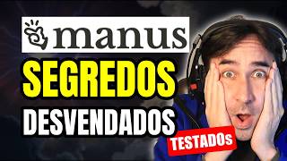 NOVO Manus Ai, Testamos O Que Tem Por Trás Dessa iA Super Poderosa