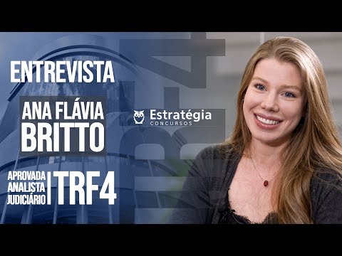 Interview with Ana Flavia Britto: Approved by TRF 4, 3rd place in the General Judicial Analyst