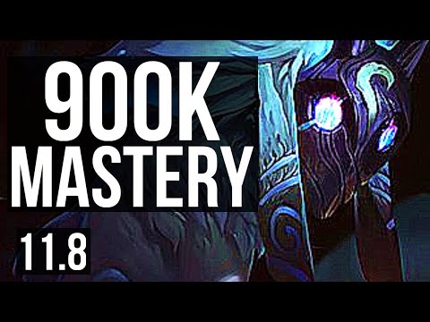 KINDRED vs VOLIBEAR (JUNGLE) | 10/1/5, Legendary, 600+ games, 900K mastery | EUW Master | v11.8
