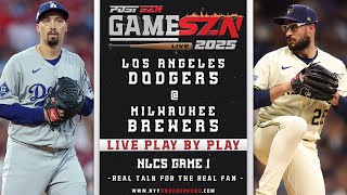 LIVE Dodgers vs. Brewers Play-by-Play: NLCS GAME 1