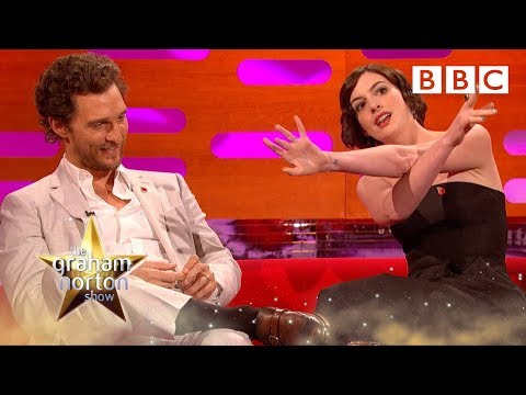 Anne Hathaway predicted Matthew McConaughey's Oscar | The Graham Norton Show - BBC