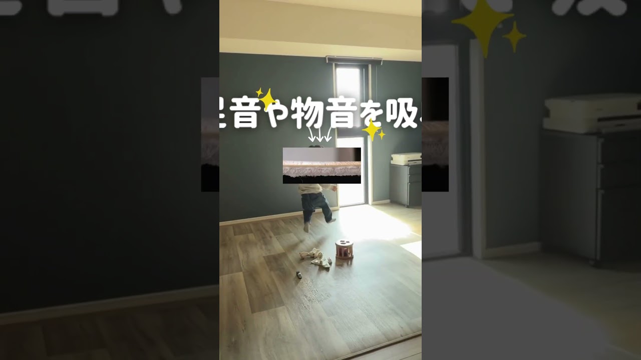 機能性抜群！おしゃれな防音ラグ見つけた！#防音対策