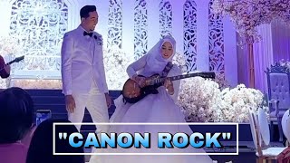 Download lagu VIRAL‼️Pengantin Wanita Unjuk Skil Bermain Gitar Hebohkan Warga Net (Canon Rock) mp3