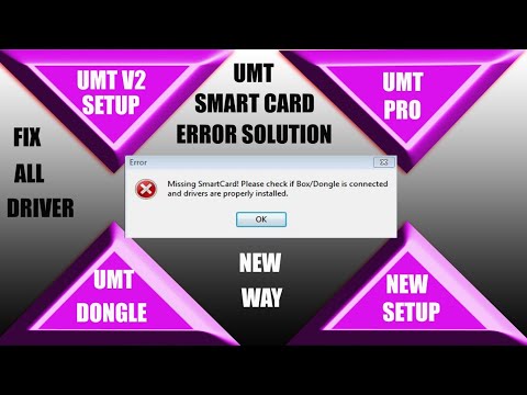 UMT PRO UMT V2 CARD DRIVER MISSING