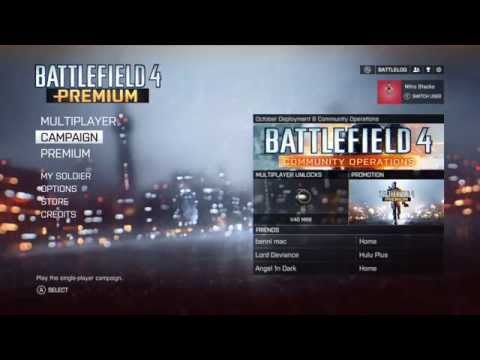 Battliefield 4 Unlocking Full Arsenal