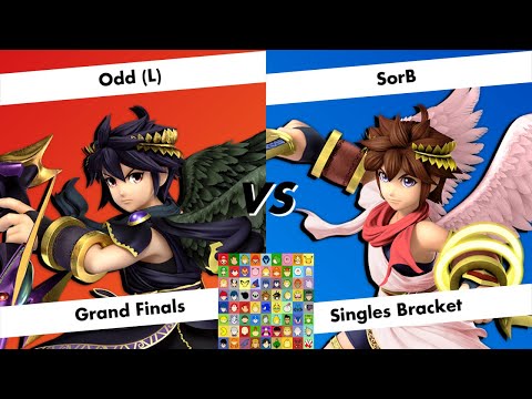 (S)Mashup Sunday #16 - Grand Finals - CS3 | Odd (Dark Pit/Sora) vs SorB (Pit/Kirby)