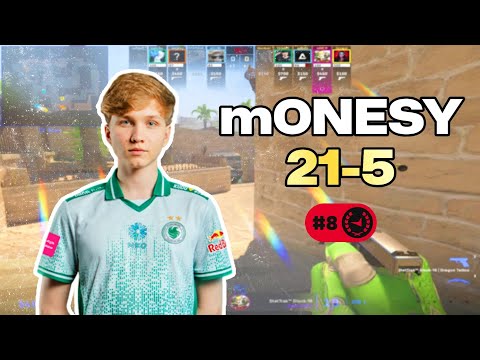 💀 M0NESY 21-5 POV: FACEIT DOMINATION (Mirage) | 4886 ELO