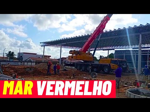 Obra do atacado mar vermelho zona norte de Natal RN