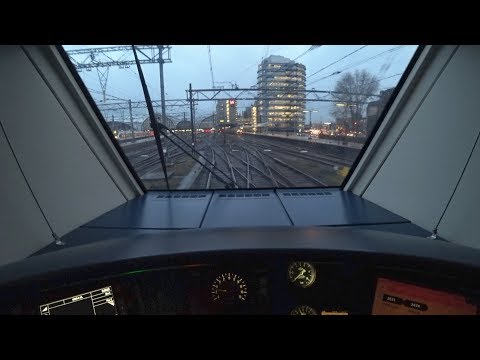 Train Driver's POV Uitgeest - Amsterdam SLT 2017