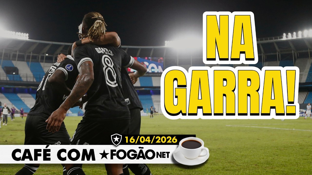 LIVE CAFÉ COM FOGÃONET | Botafogo vence de forma épica na Argentina; Franclim elogia Neto