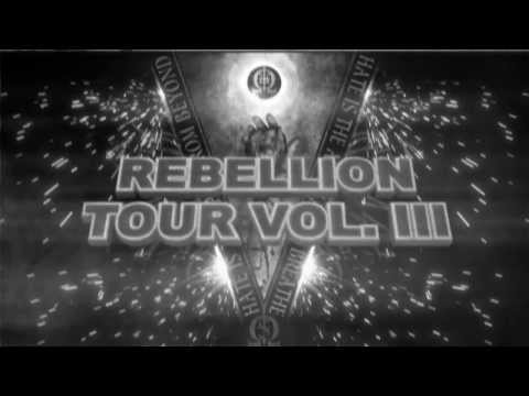 Rebellion Tour III 2013 Hate, Vedonist, Pyorrhoea, Banisher, Gnida