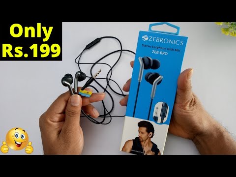 Zebronics zeb-bro headset with mic unboxing and review/ best...
